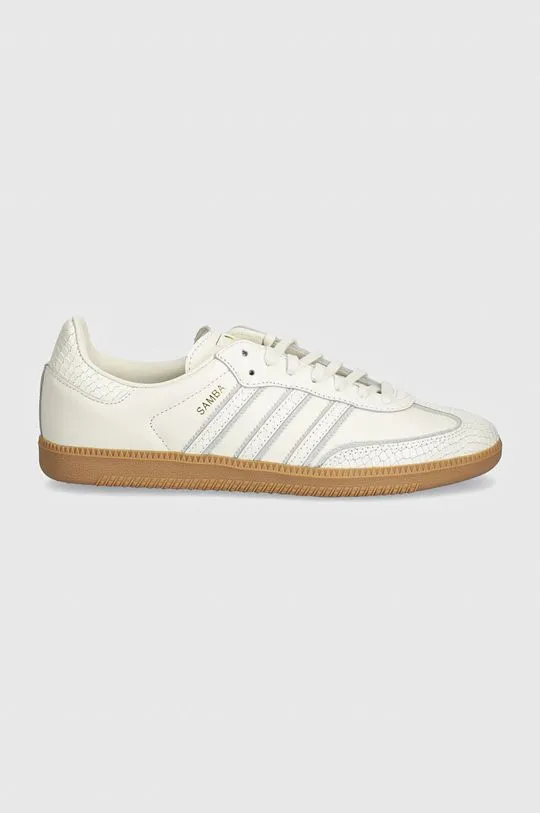 adidas Originals leather sneakers Samba OG white color IF1985