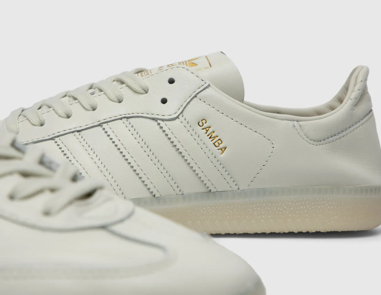 adidas Originals Samba Decon Ivory / Ivory - Gold Metallic