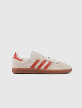 ADIDAS SAMBA BREATHABILITY PACK WHITE/RED   WHITE