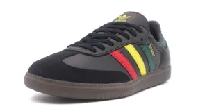 adidas SAMBA OG RAGGAE PACK CORE BLACK/YELLOW/COLLEGE GREEN