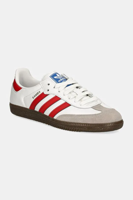 adidas Samba OG White Better Scarlet IG1025