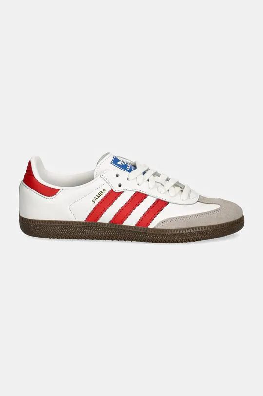 adidas Samba OG White Better Scarlet IG1025