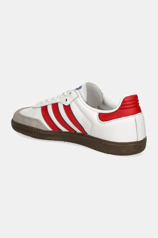 adidas Samba OG White Better Scarlet IG1025