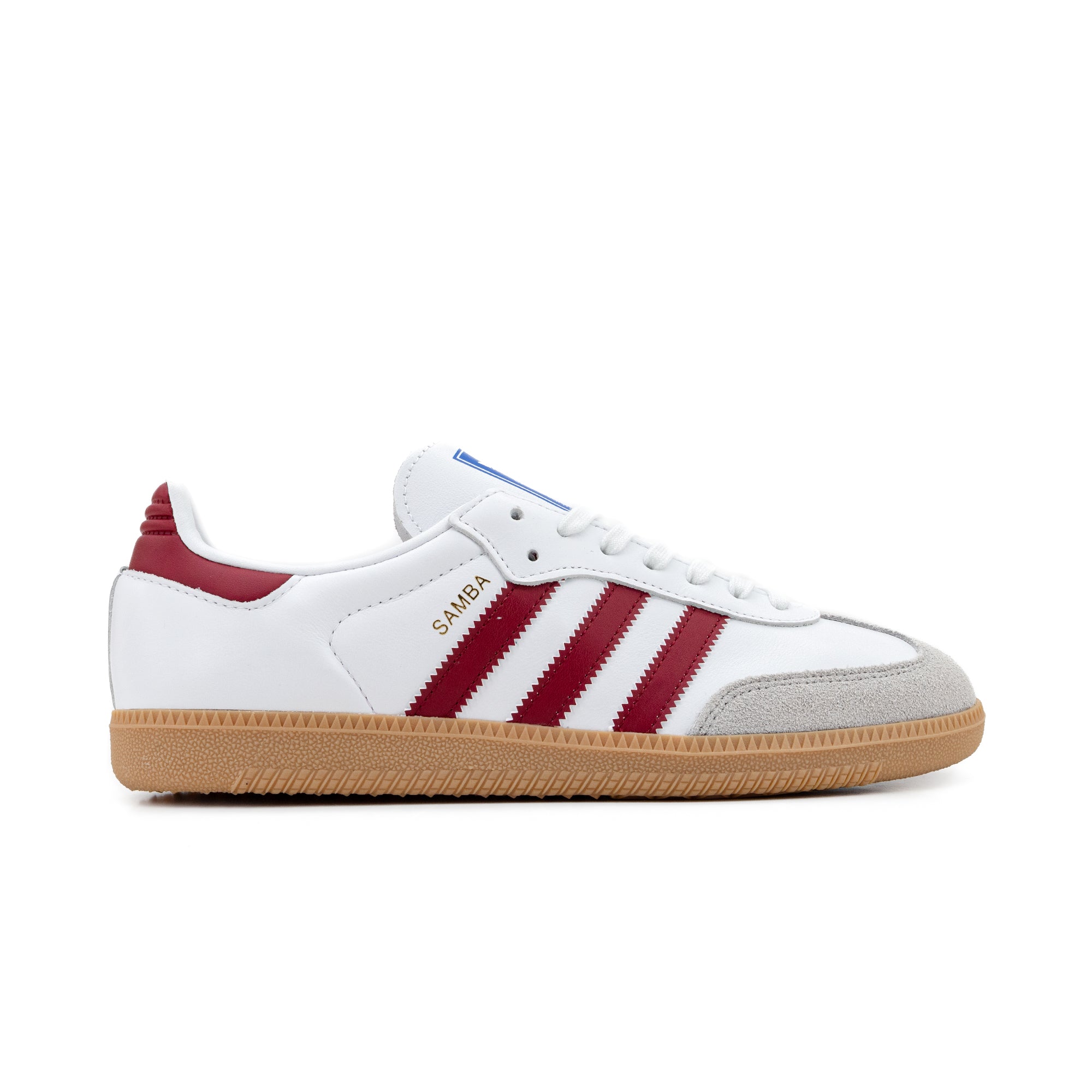 adidas Samba OG White/Burgandy/Gum IF3813