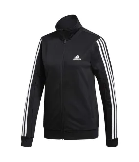 Adidas Womens Three Stripe Track Jacket Sweatshirt