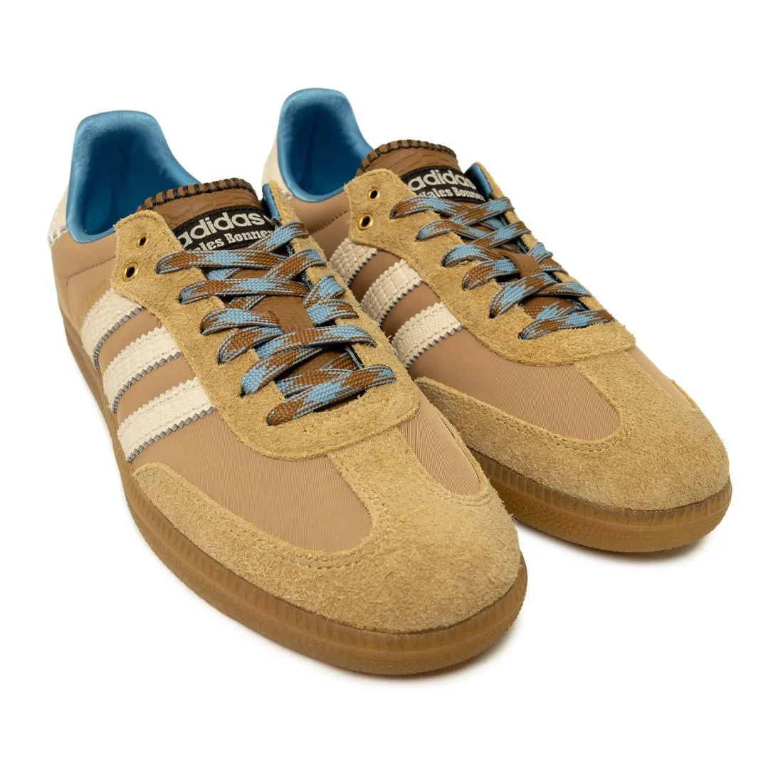 Adidas x Wales Bonner Men Nylon Samba (white / ash blue / supplier color)