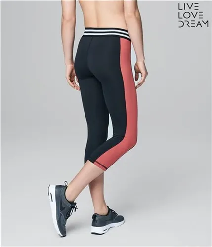 Aeropostale Womens Striped Compression Athletic Pants