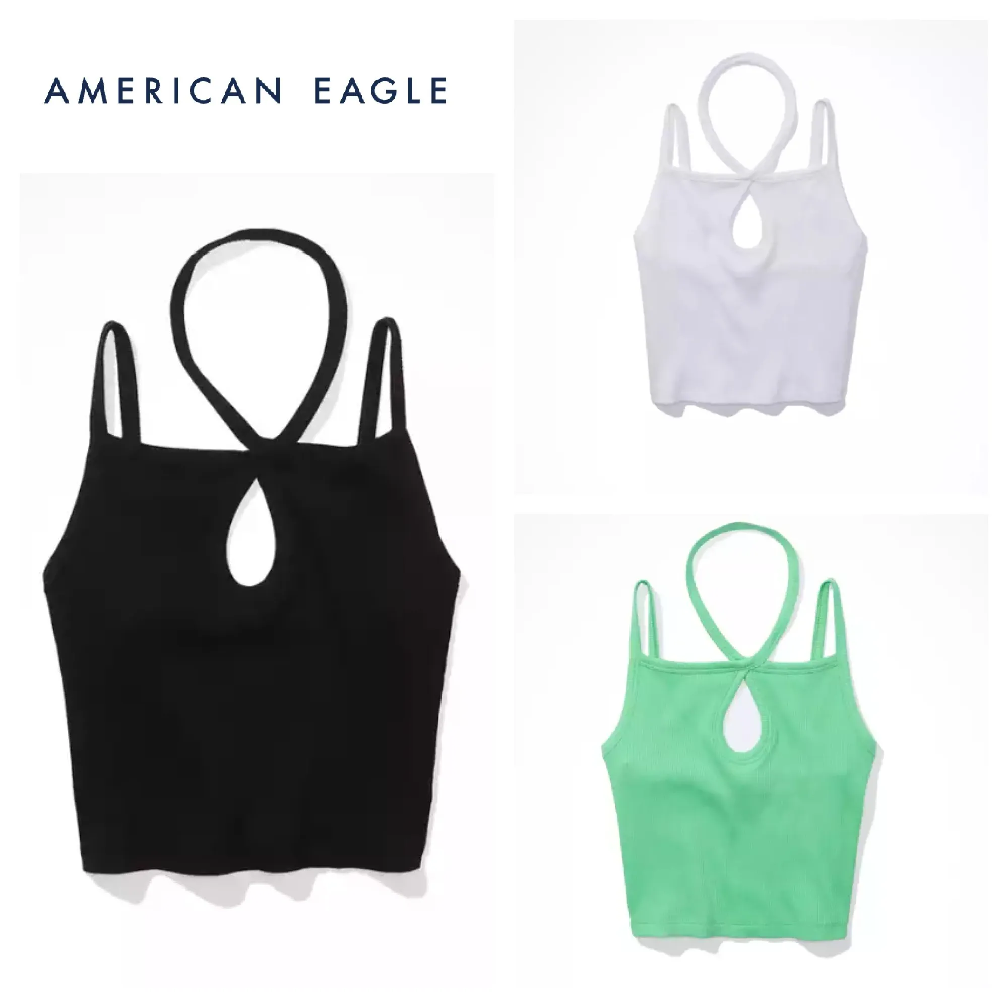 American Eagle Outfitters  |Sleeveless Street Style Plain Tanks & Camisoles