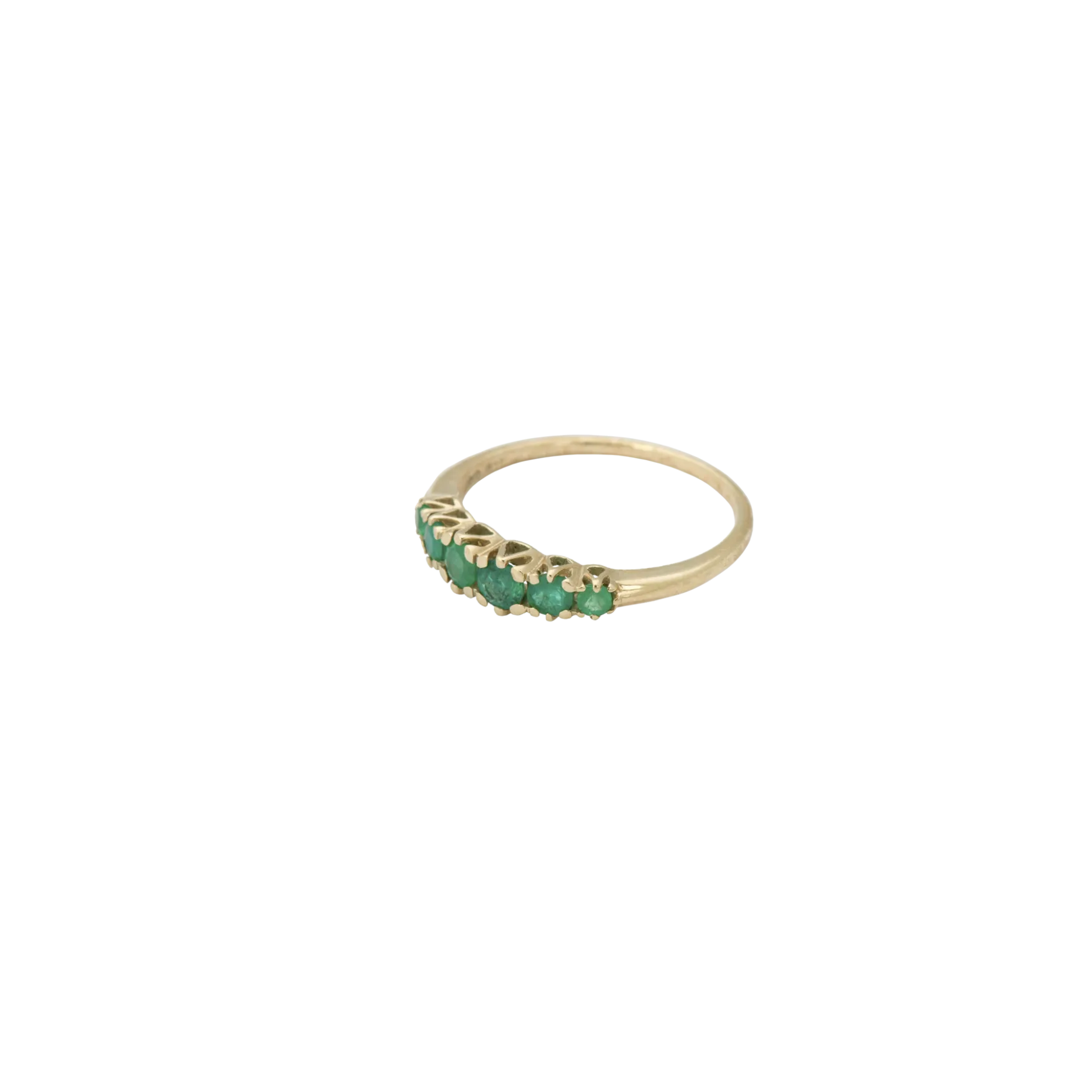 Anna Ring Emerald 14K