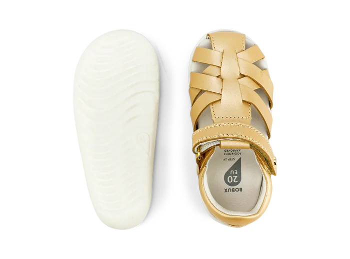 Bobux Step Up Tropicana II Pale Gold