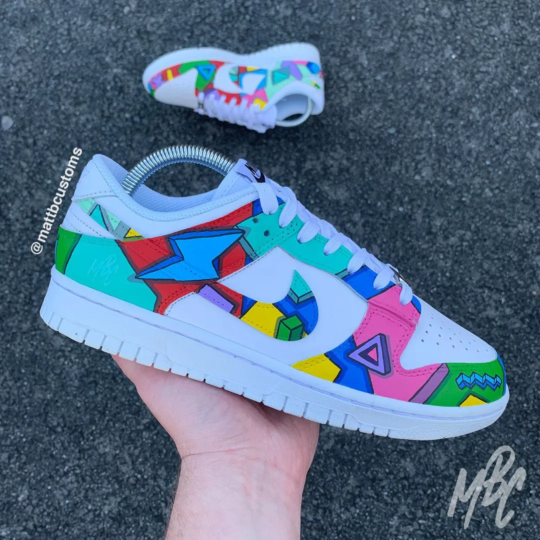 Cartoon Freestyle - Dunk Low Custom