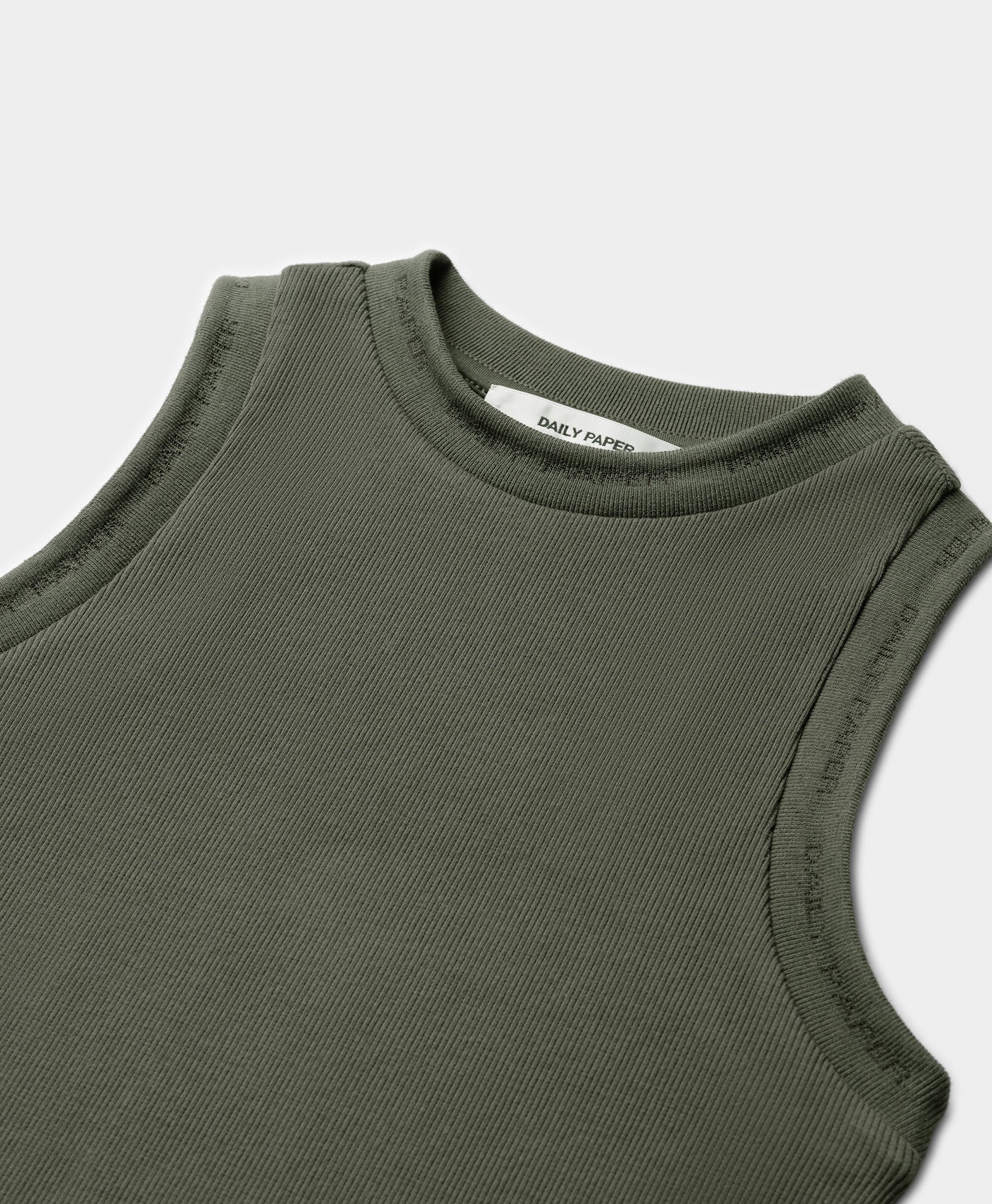 Chimera Green Erib Tank Dress