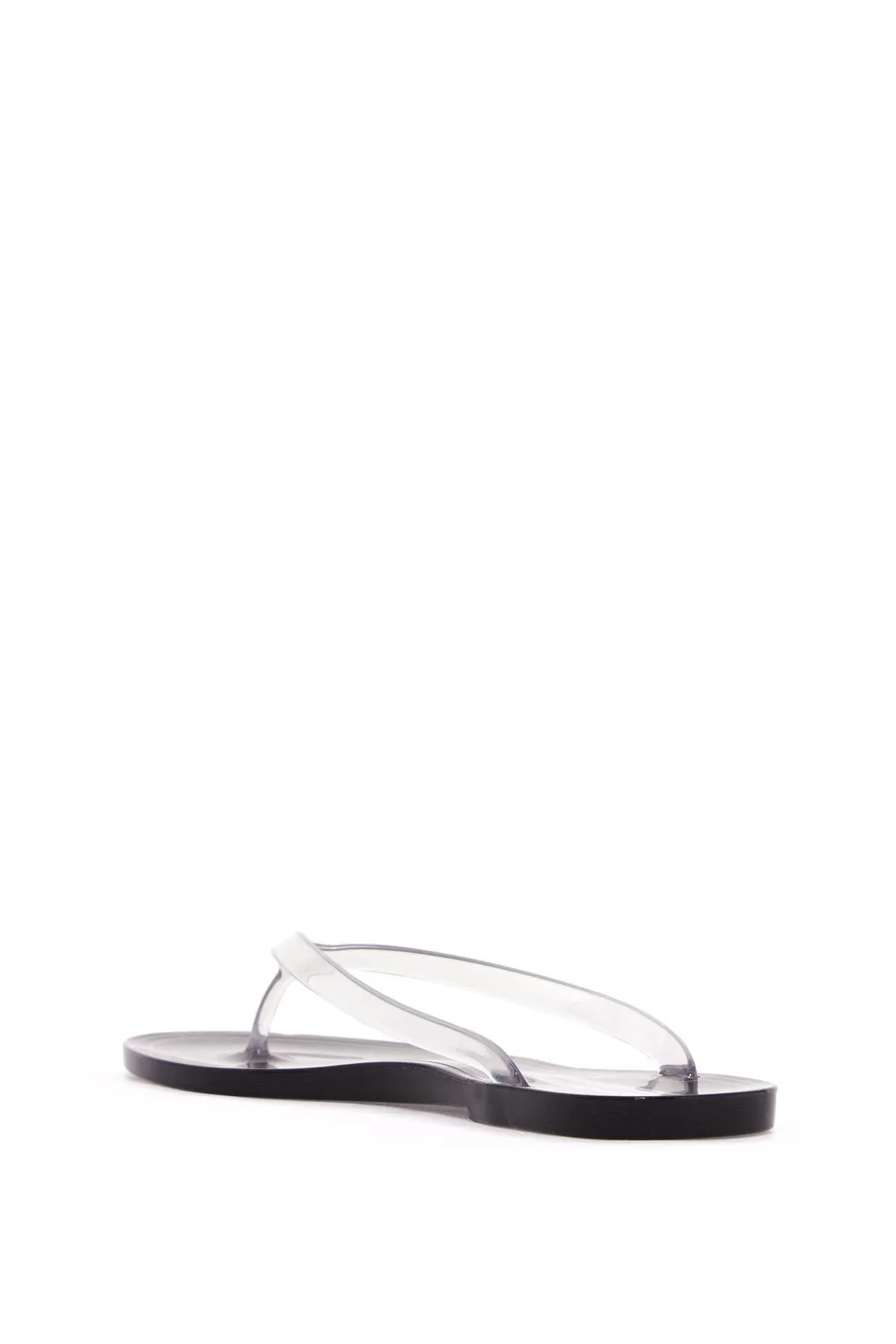 Christopher Esber Pvc Jo Flip Flop Sandals   Black