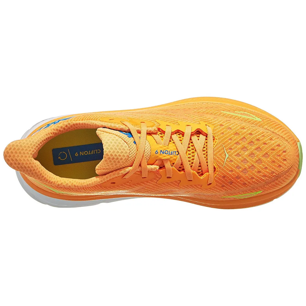 Clifton 9 Men's :Solar Flare I Lettuce