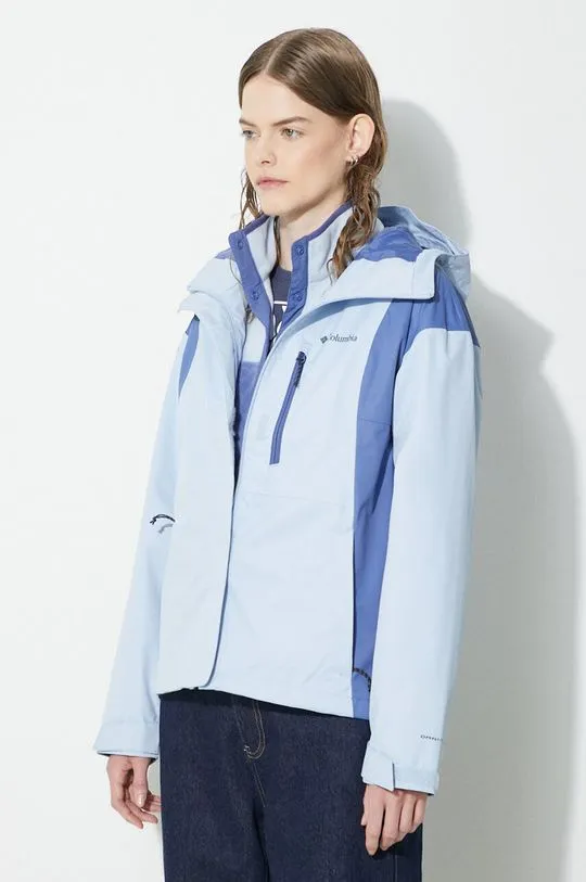 Columbia outdoor jacket Hikebound blue color