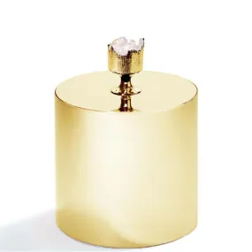 Crystal & Gold Ice Bucket