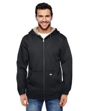 Dickies 450 Gram Sherpa-Lined Fleece Hooded Jacket TW357 Black