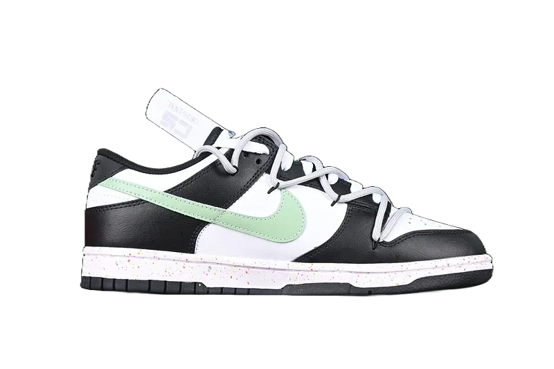 DUNK LOW MULTI COLOR WHITE/BLACK/GREEN