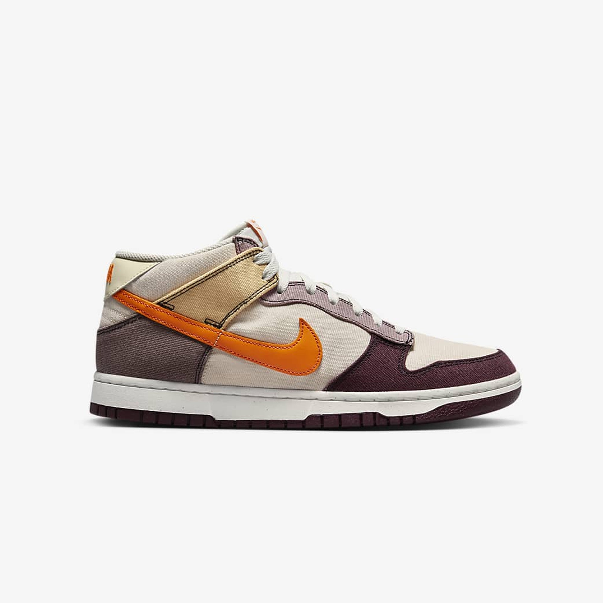 DUNK MID 'COCONUT MILK/VIVID ORANGE-CELESTIAL GOLD'