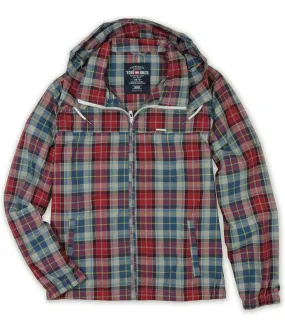 Ecko Unltd. Mens Cross Country Plaid Windbreaker Jacket