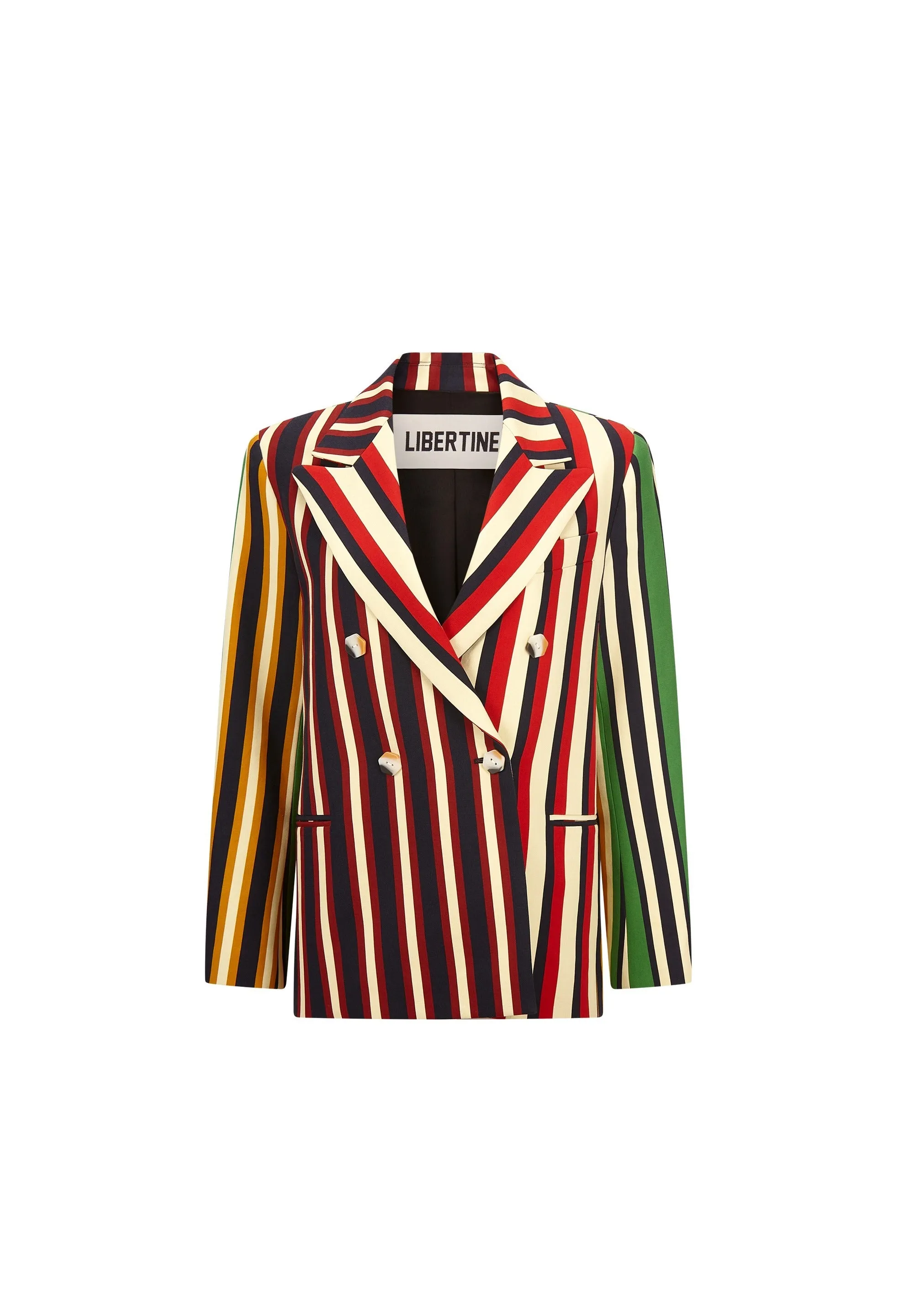 'ETON STRIPE' DOUBLE BREASTED BLAZER