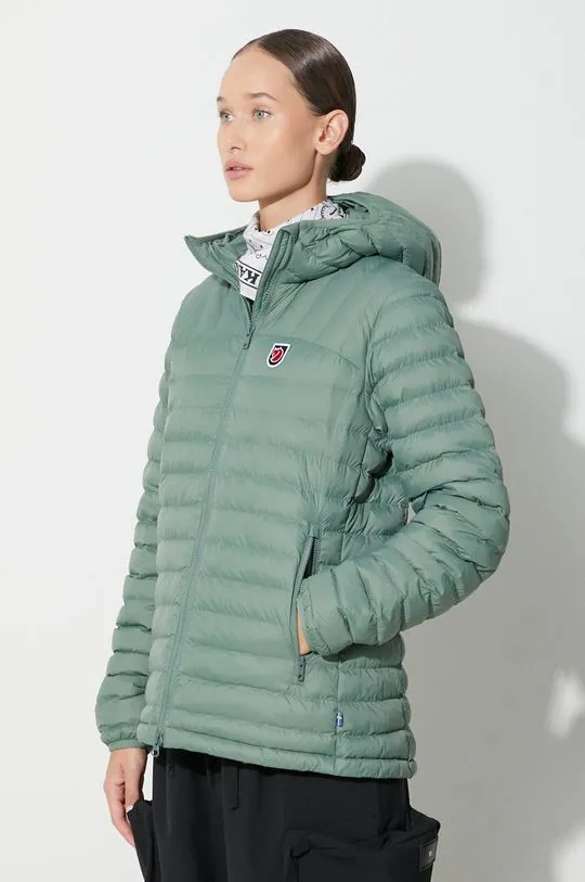 Fjallraven jacket Expedition Lätt women's green color