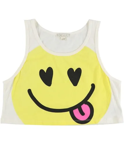 Forever 21 Womens Smiley Tank Top