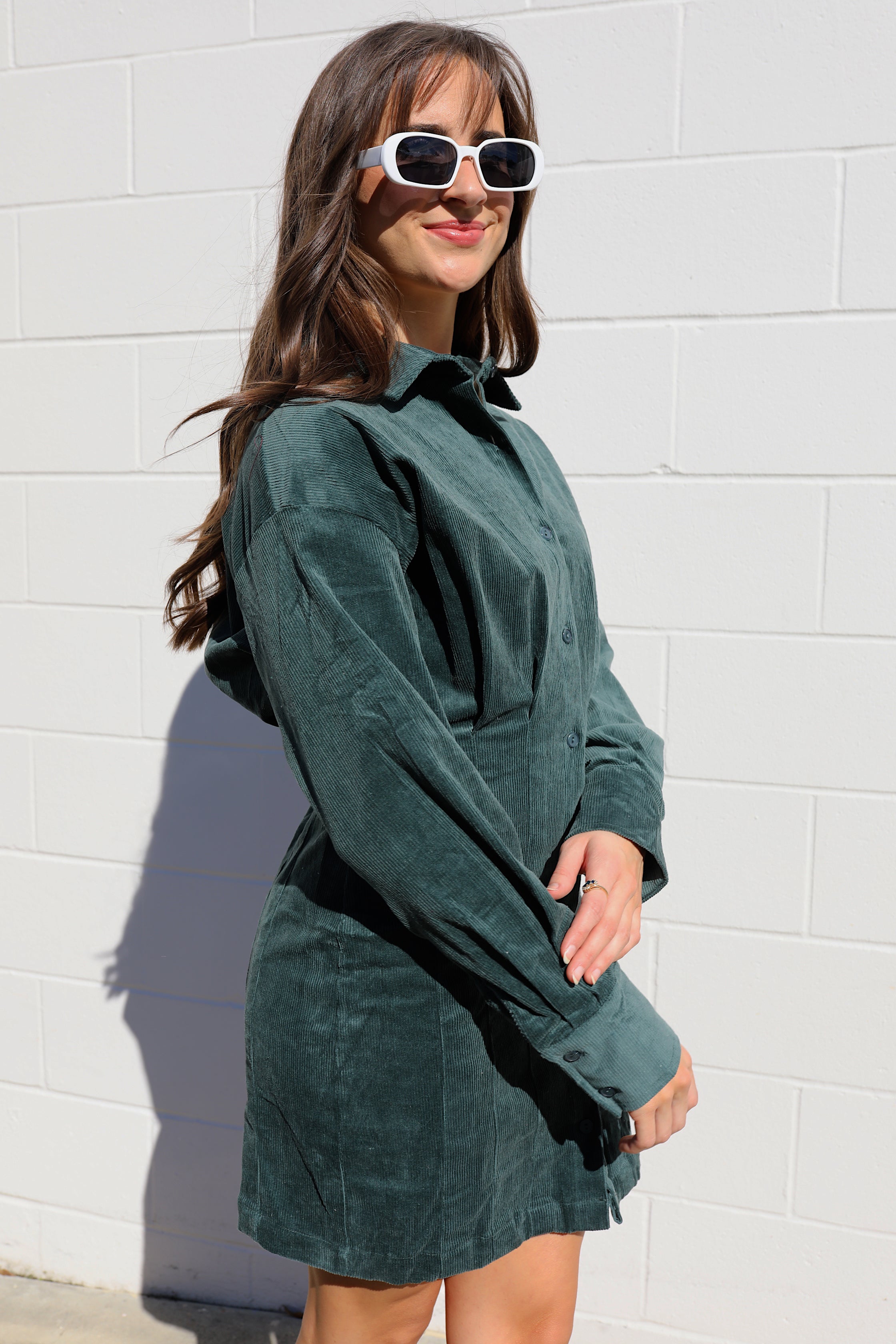 Georgia Corduroy Dress