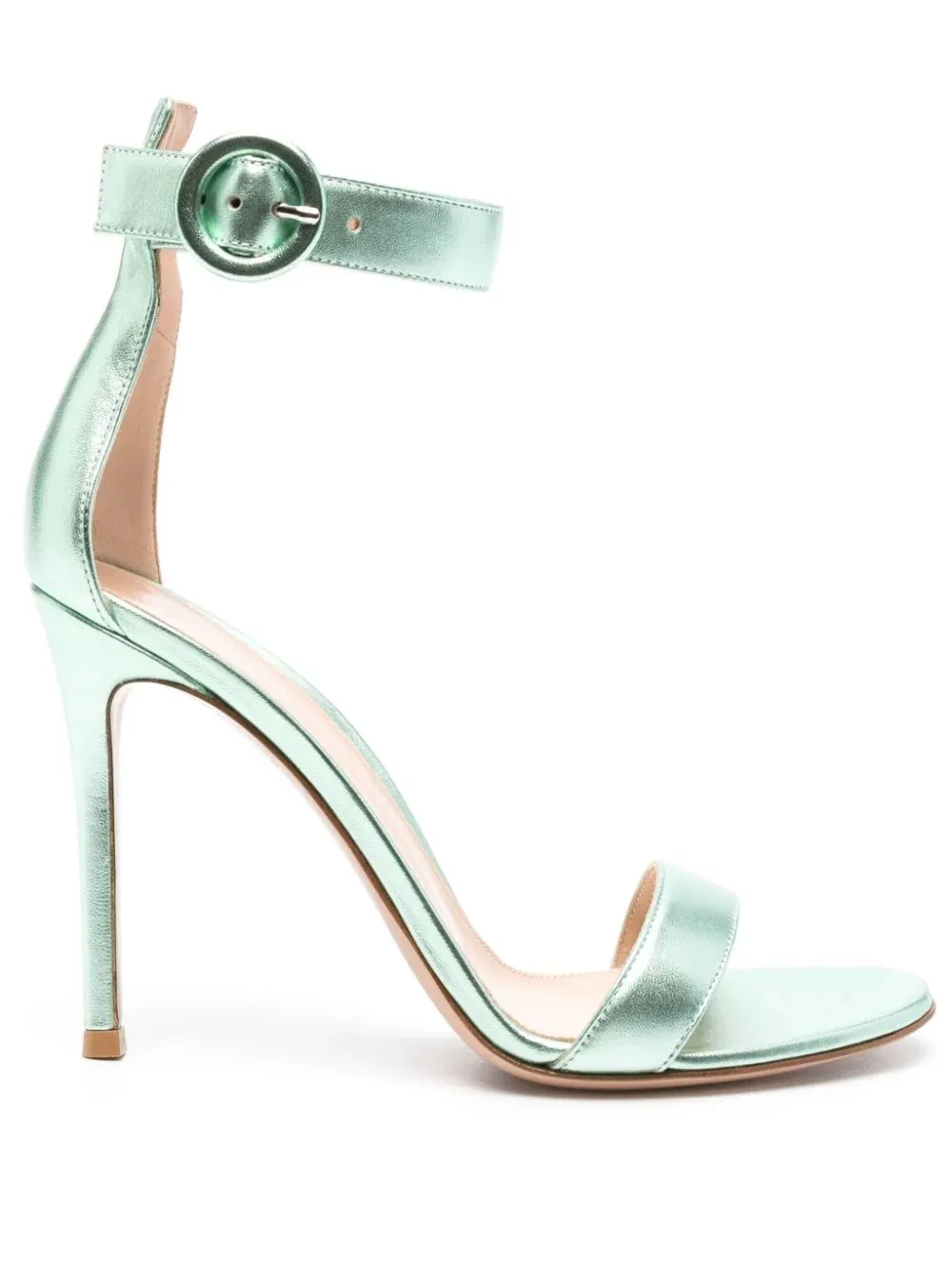 GIANVITO ROSSI Green Portofino 105 Sandals