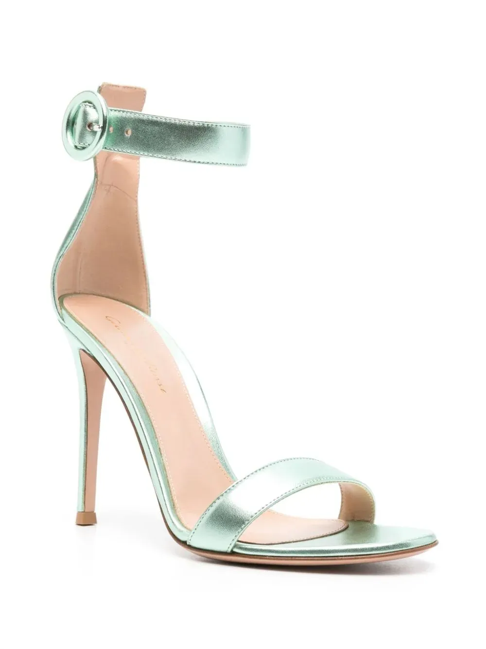 GIANVITO ROSSI Green Portofino 105 Sandals