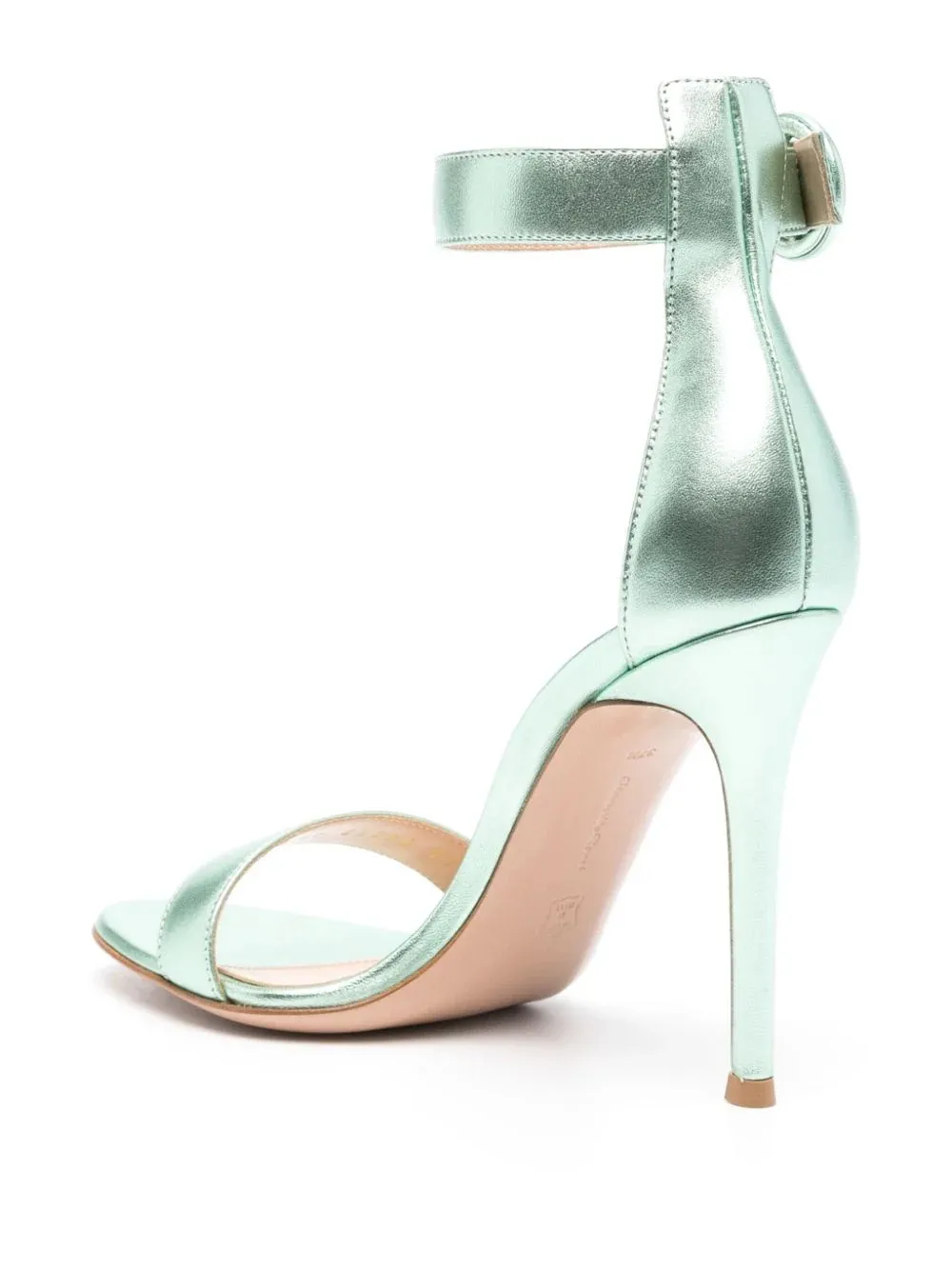 GIANVITO ROSSI Green Portofino 105 Sandals