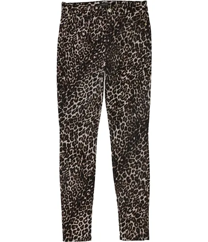 Guess Womens Leopard Skinny Fit Jeans