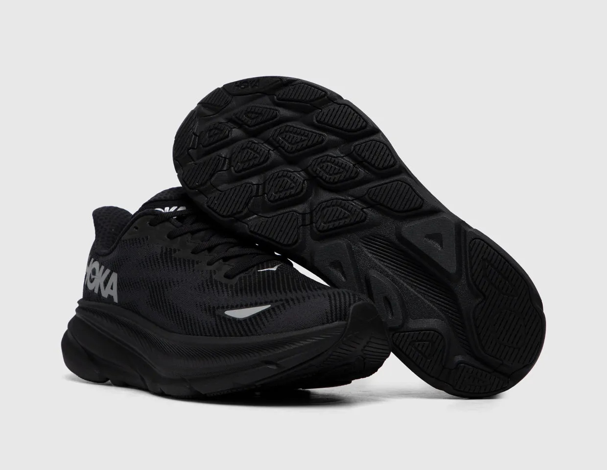 Hoka Clifton 9 GORE-TEX Black / Black