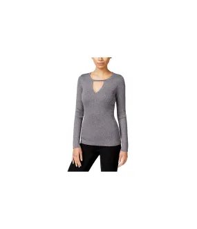 I-N-C Womens Long Sleeve Knit Sweater