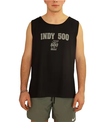 Indy 500 Mens Logo Print Tank Top, TW1