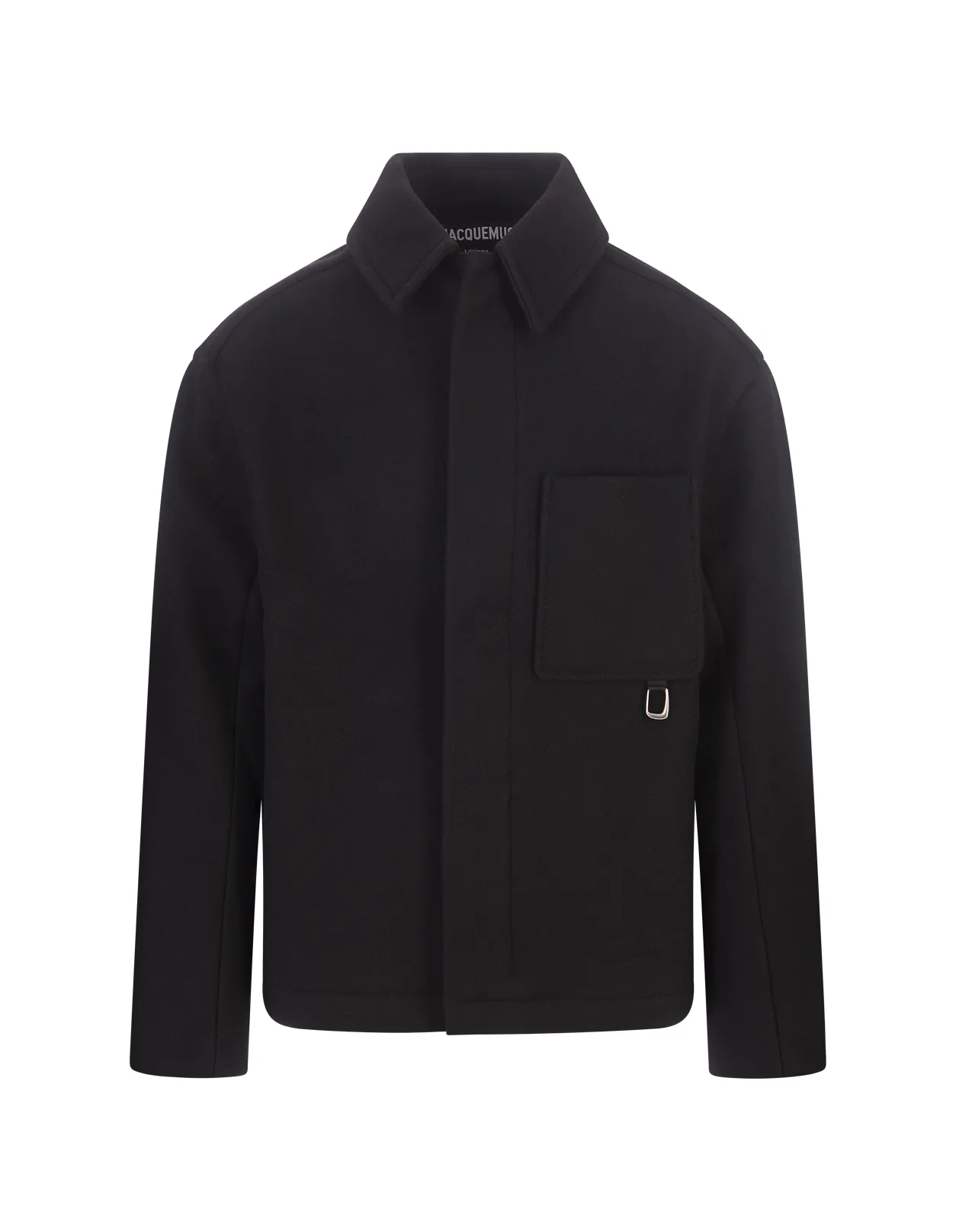 JACQUEMUS Black Le Manteau Court Coat