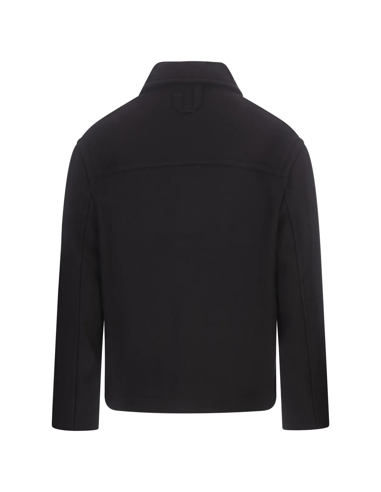 JACQUEMUS Black Le Manteau Court Coat