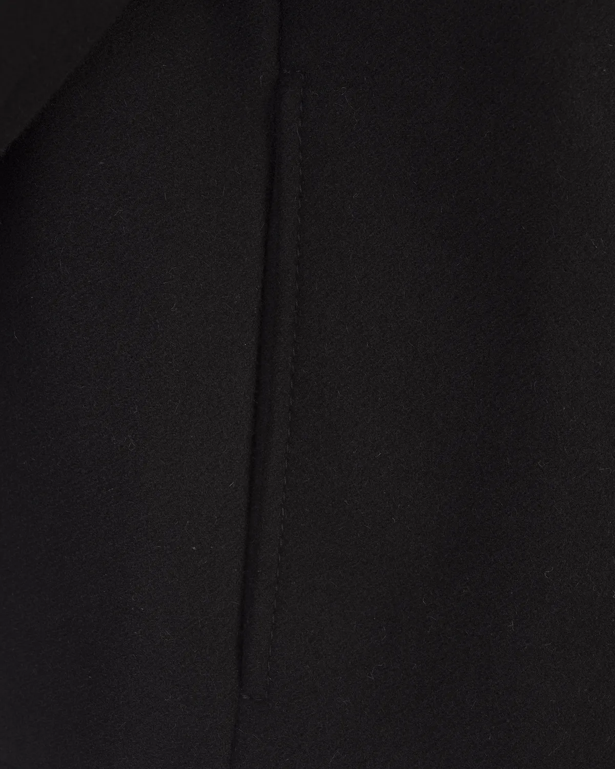 JACQUEMUS Black Le Manteau Court Coat