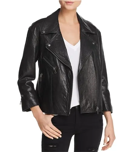 Joie Womens Viva La Femme Leather Jacket