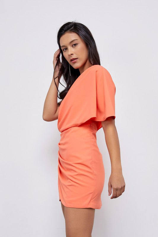 JOYLEE ONE SHOULDER DRESS [ONLINE EXCLUSIVE]