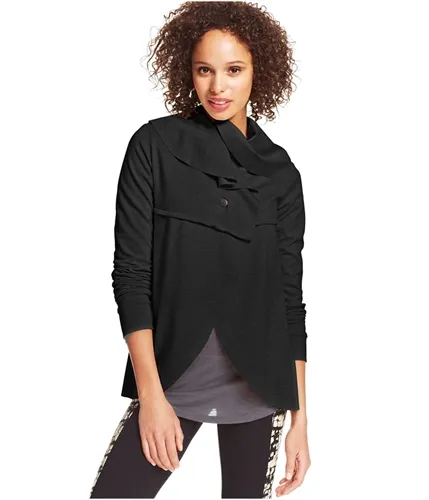 Kensie Womens Draped Ponte Jacket