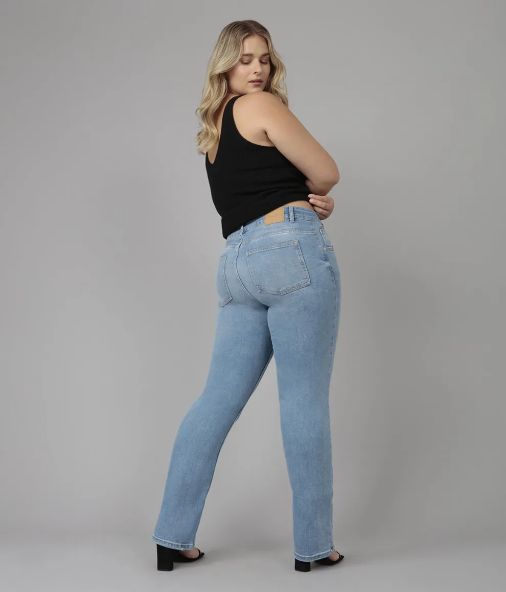 Lola Denver jeans, high-rise straight