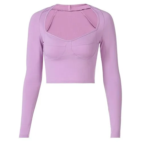 Long Sleeve Blouses Streetwear Solid Color