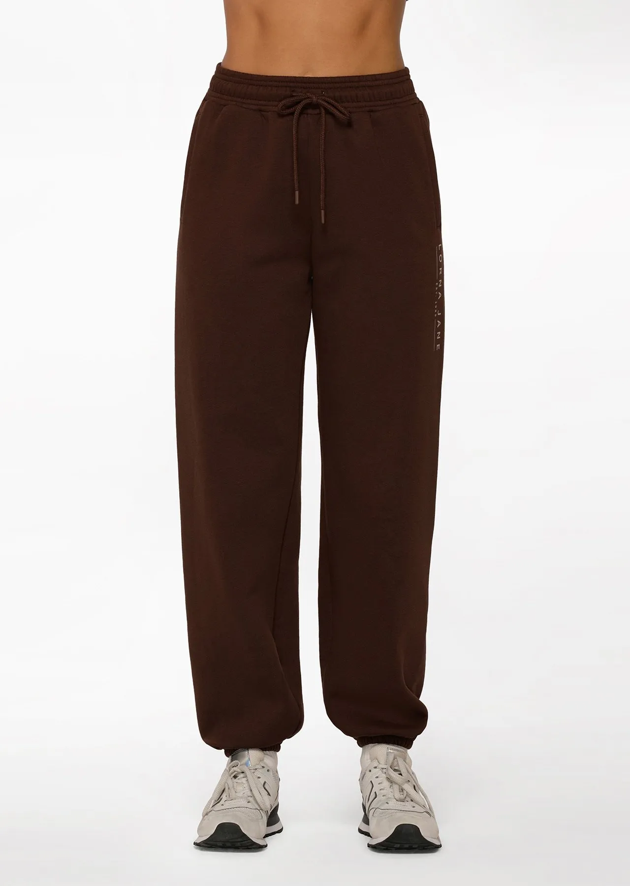 Lounge Fleece Trackpant | Brown | Sale | Lorna Jane Australia