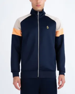 Luke 1977 Sport Kas 3 Zip Track Jacket Dark Navy