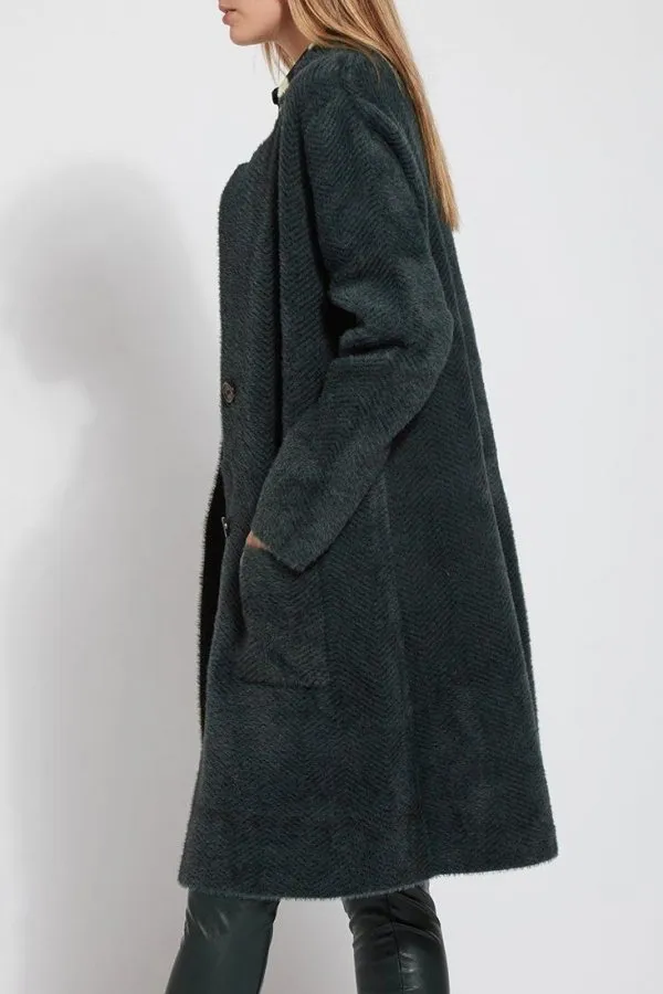 Lysse Ridge Faux Mink Sweater Coat