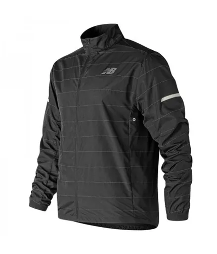 New Balance Mens Packable Reflective Jacket