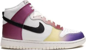 Nike Dunk High Multicolor Gradient sneakers White