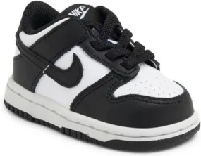 Nike Kids Dunk Low Black White sneakers