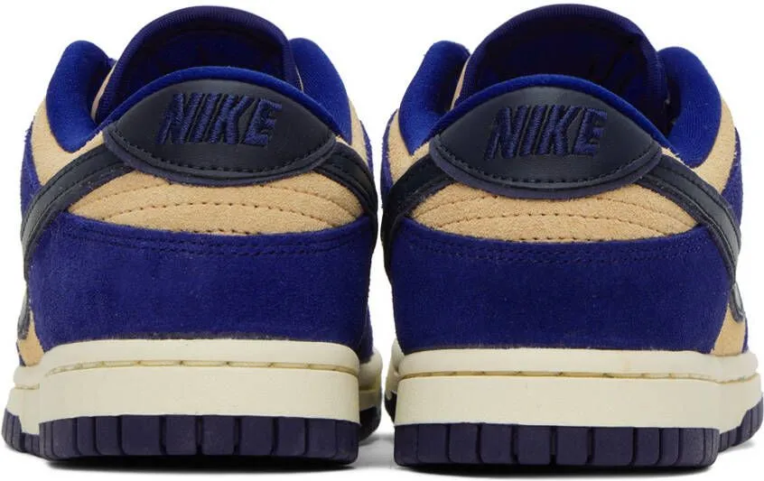 Nike Navy & Off-White Dunk Low Sneakers